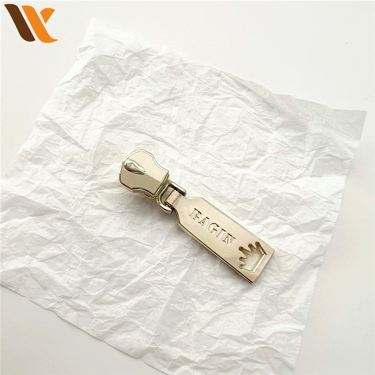 Engrave Customized Logo Metal Zipper Puller